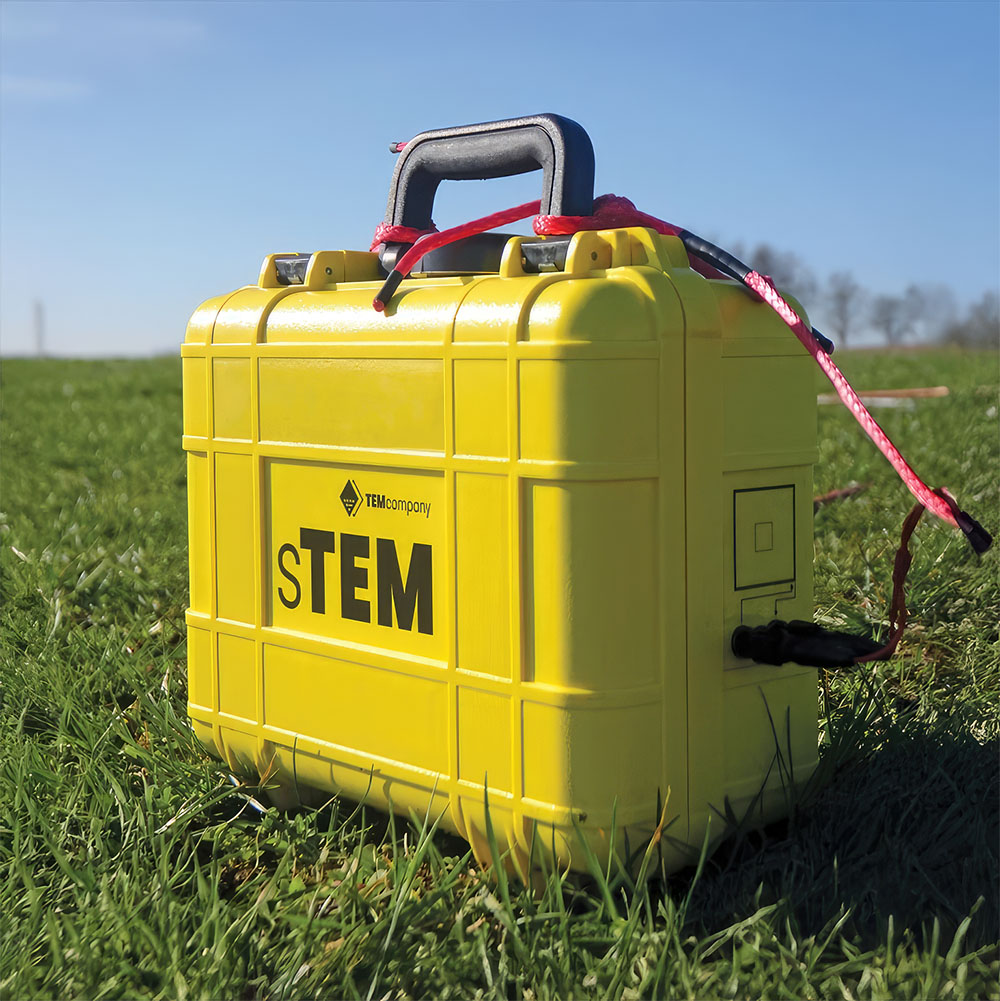 The sTEM geophysical instrument from TEMcompany.
