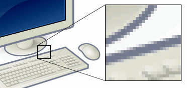 Pixel på pixlar