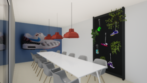 Sneakerplatform - Kantoor Kantine Vergaderen - SVDH Interieurontwerp - Interior Design