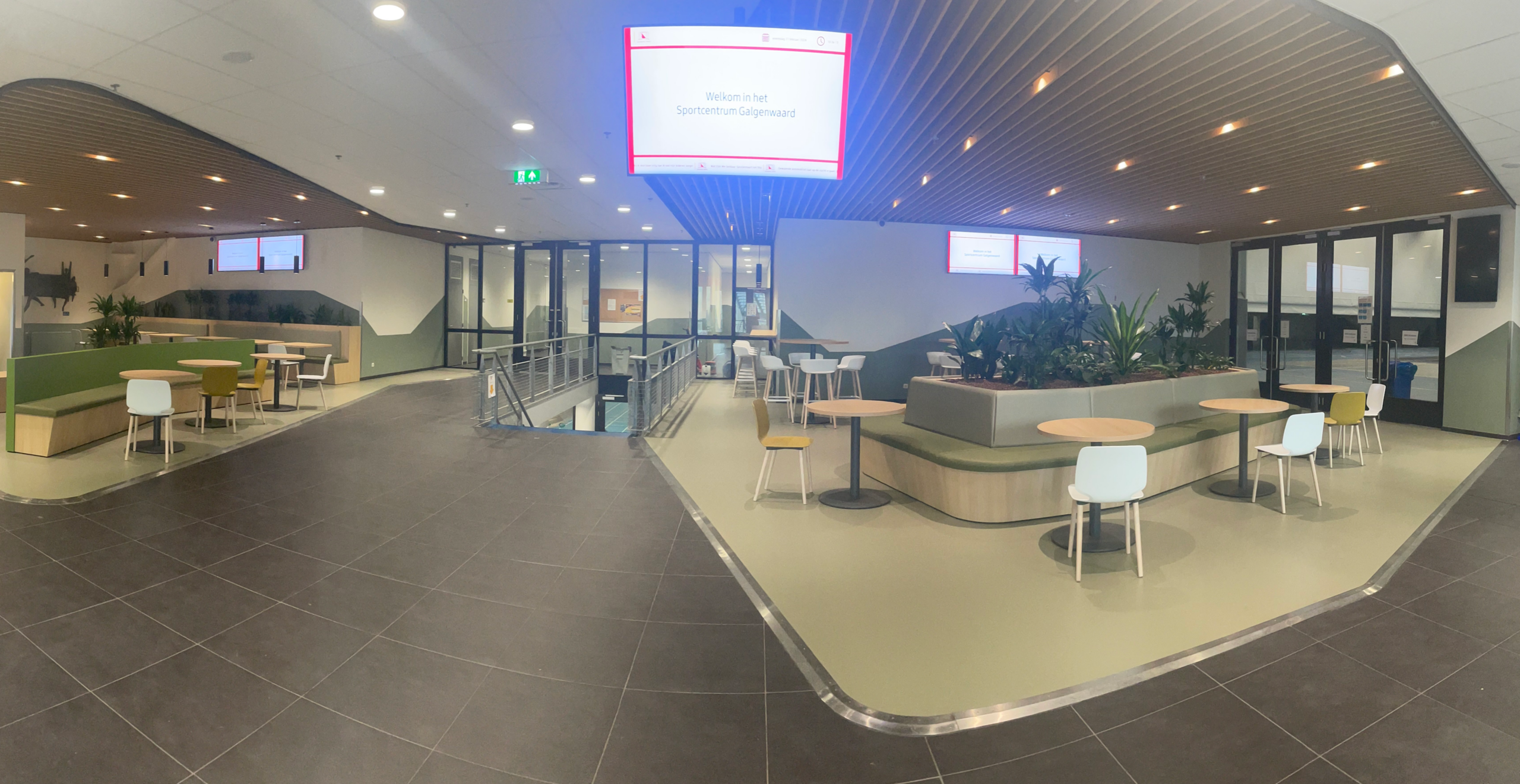 Galgenwaard Sportcentrum – Ontvangst Ontmoeten Wachtruimte - SVDH Interieurontwerp - Interior Design