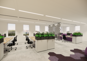 Mijndomein - Werkplekken Kantoor - SVDH Interieurontwerp - Interior Design