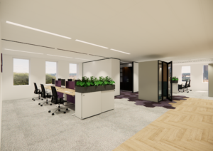 Mijndomein - Werkplekken Kantoor - SVDH Interieurontwerp - Interior Design