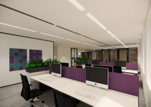 Mijndomein - Werkplekken Kantoor - SVDH Interieurontwerp - Interior Design