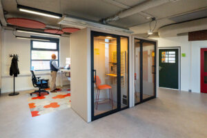 Woningstichting Wageningen - Stilteruimtes Kantoor - SVDH Interieurontwerp - Interior Design
