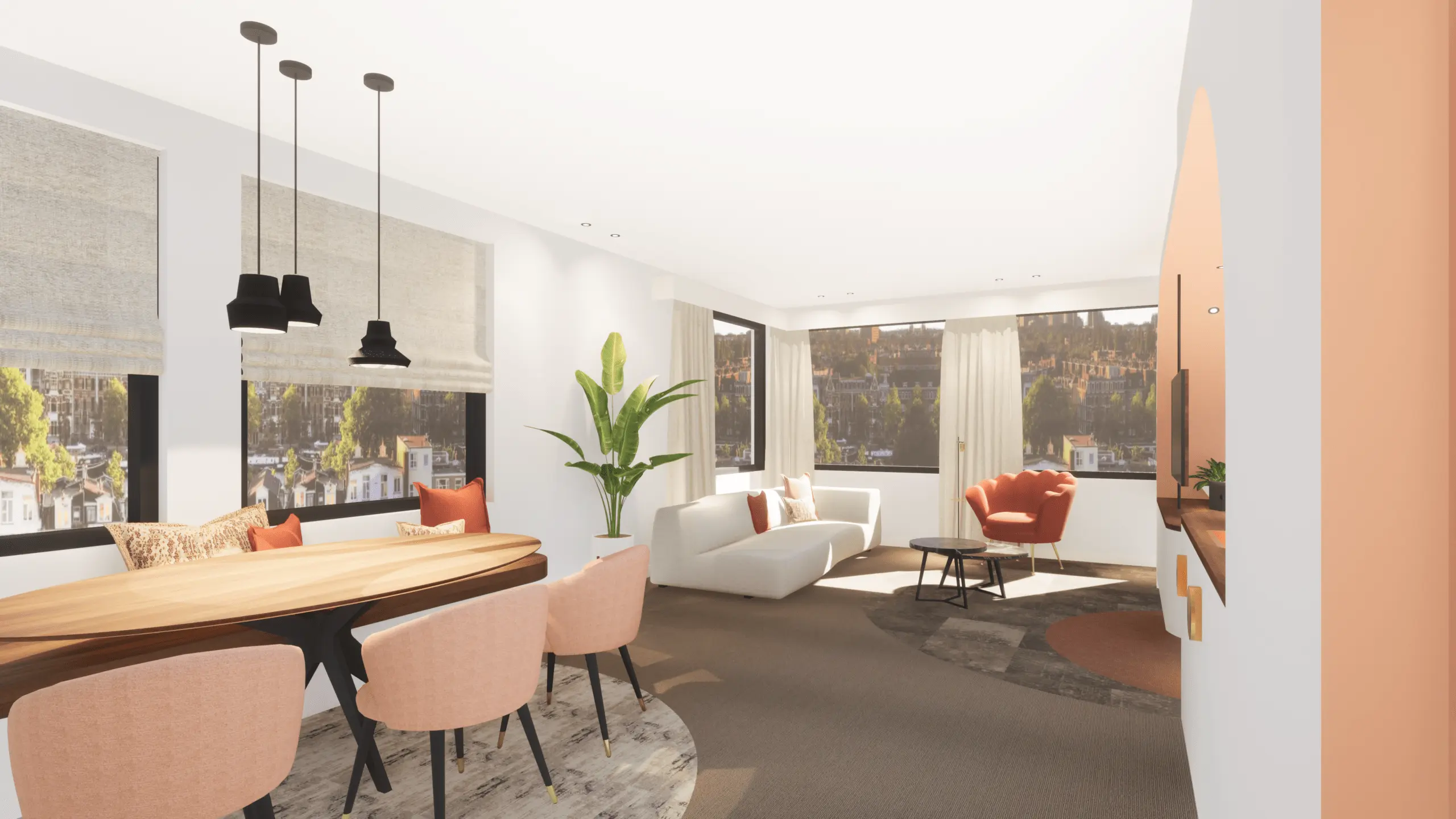 Wellness Hotel - Slaapkamer overnachten rusten wellness ontspannen suite- SVDH Interieurontwerp - Interior Design