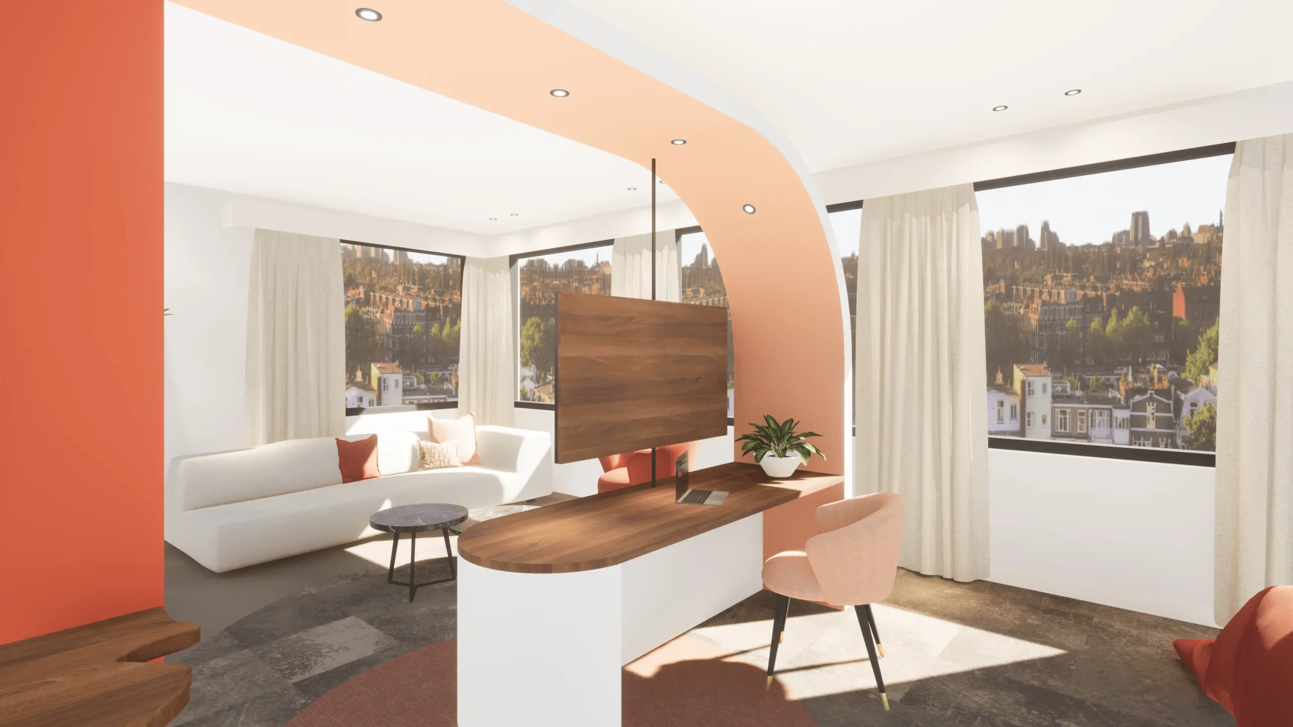 Wellness Hotel - Slaapkamer overnachten rusten wellness ontspannen suite- SVDH Interieurontwerp - Interior Design