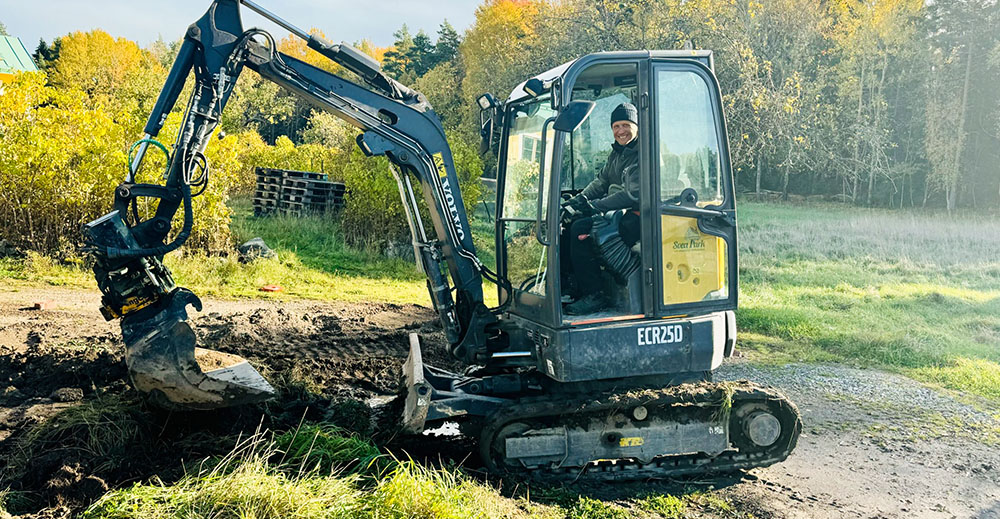 Svea Park Grävmaskin_