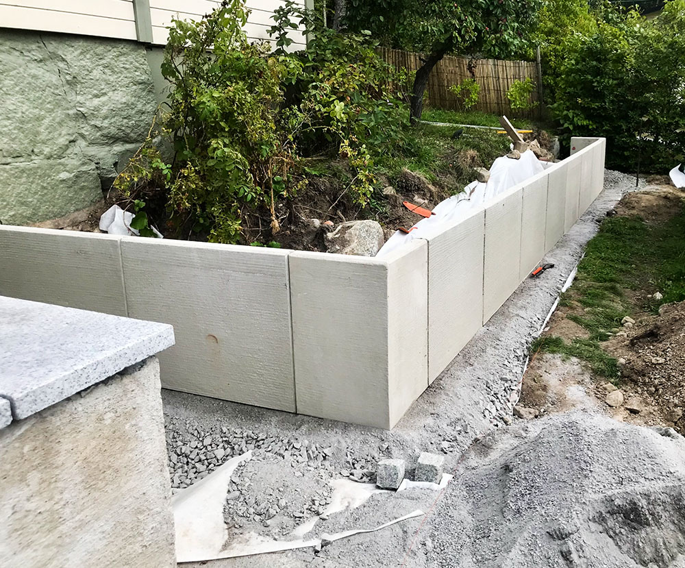 Svea Park Stödmur_