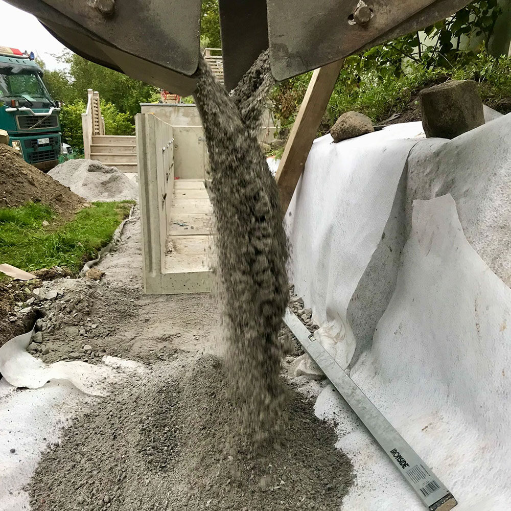 Svea Park stödmur 2