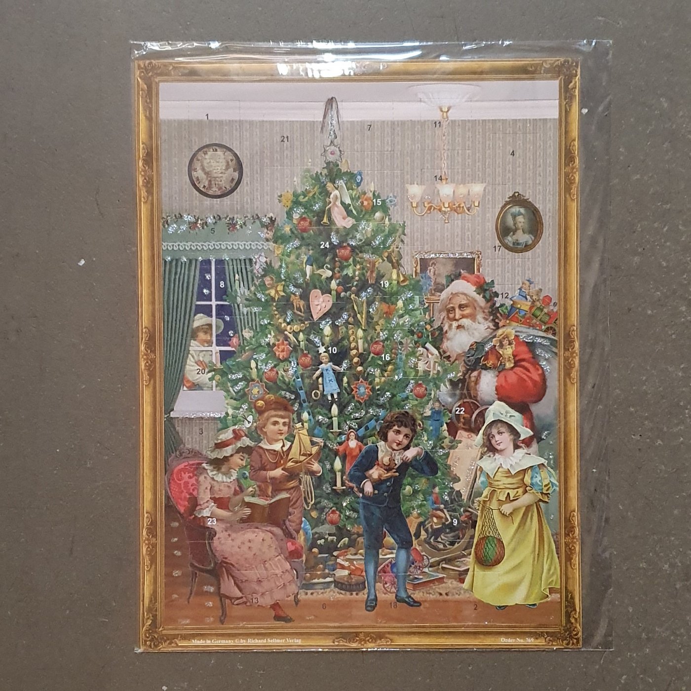 Adventskalender, Julgran Svensk hemslöjd
