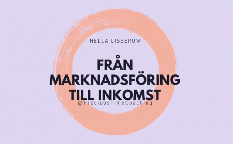 220116 – Från Marknadsföring till Inkomst