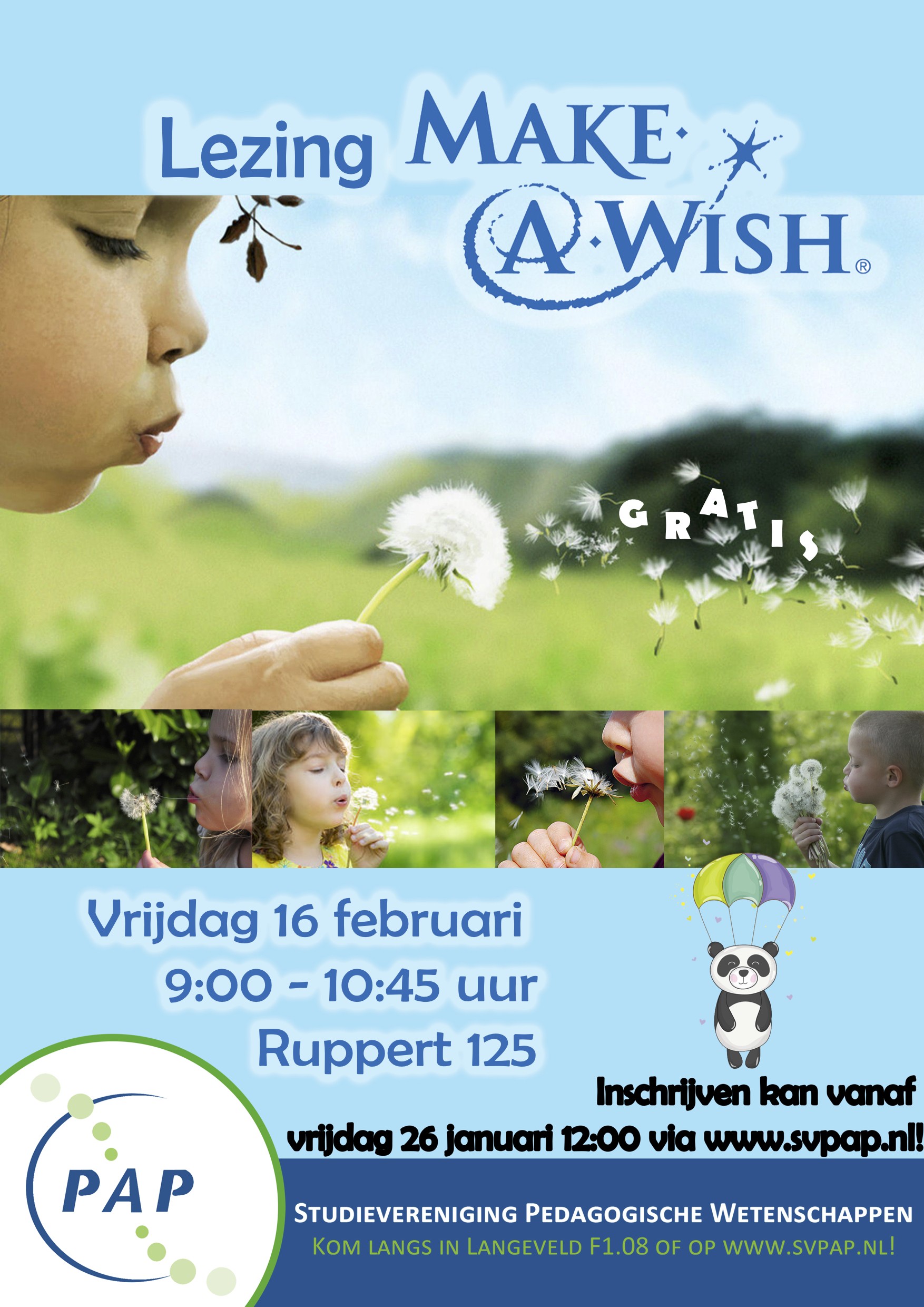 Lezing Make a Wish