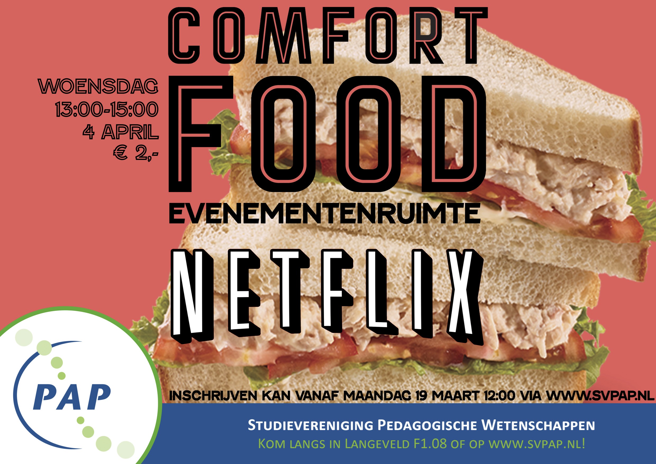 Comfort food + Netflix