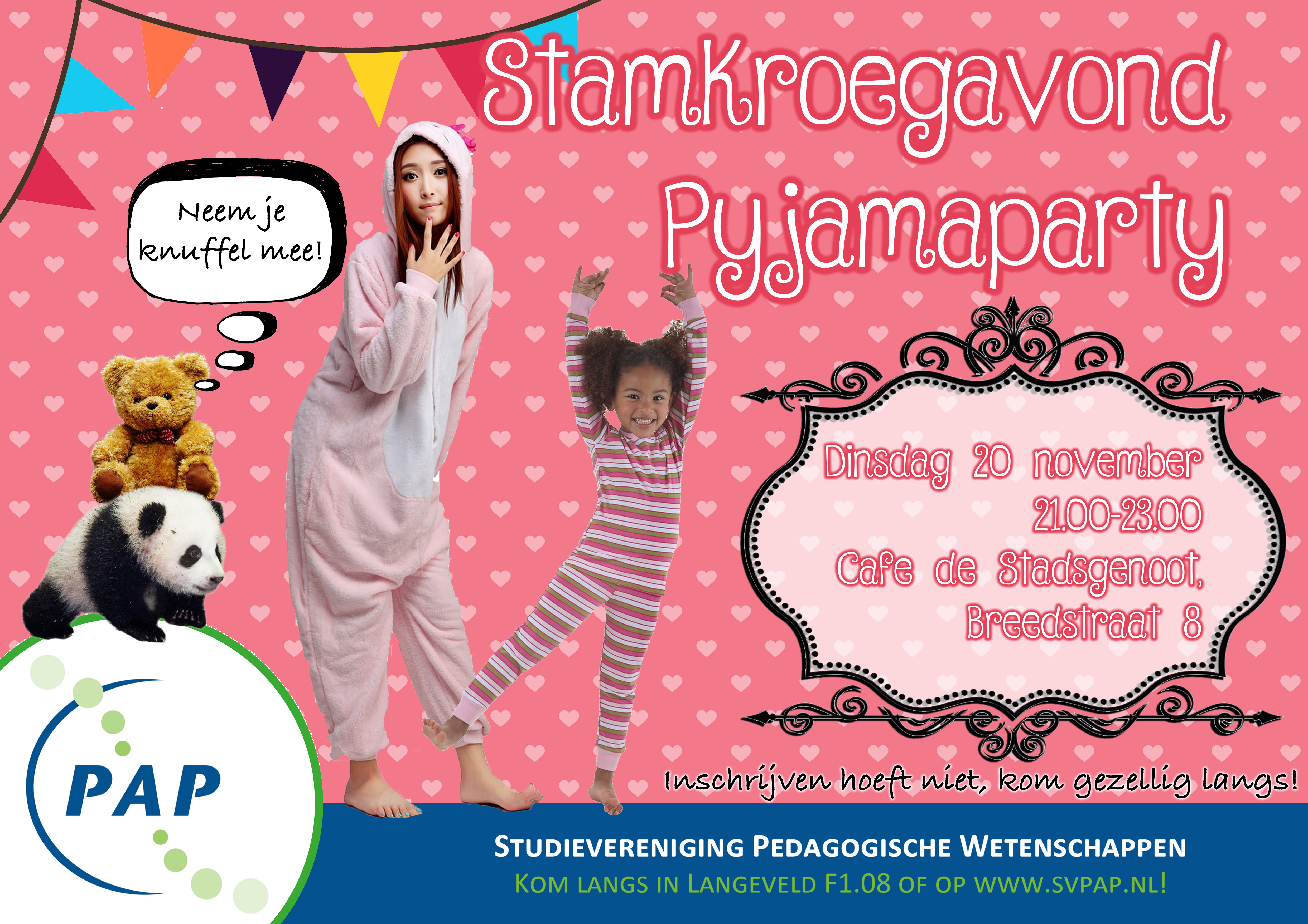 Stamkroegavond November – Pyjamaparty