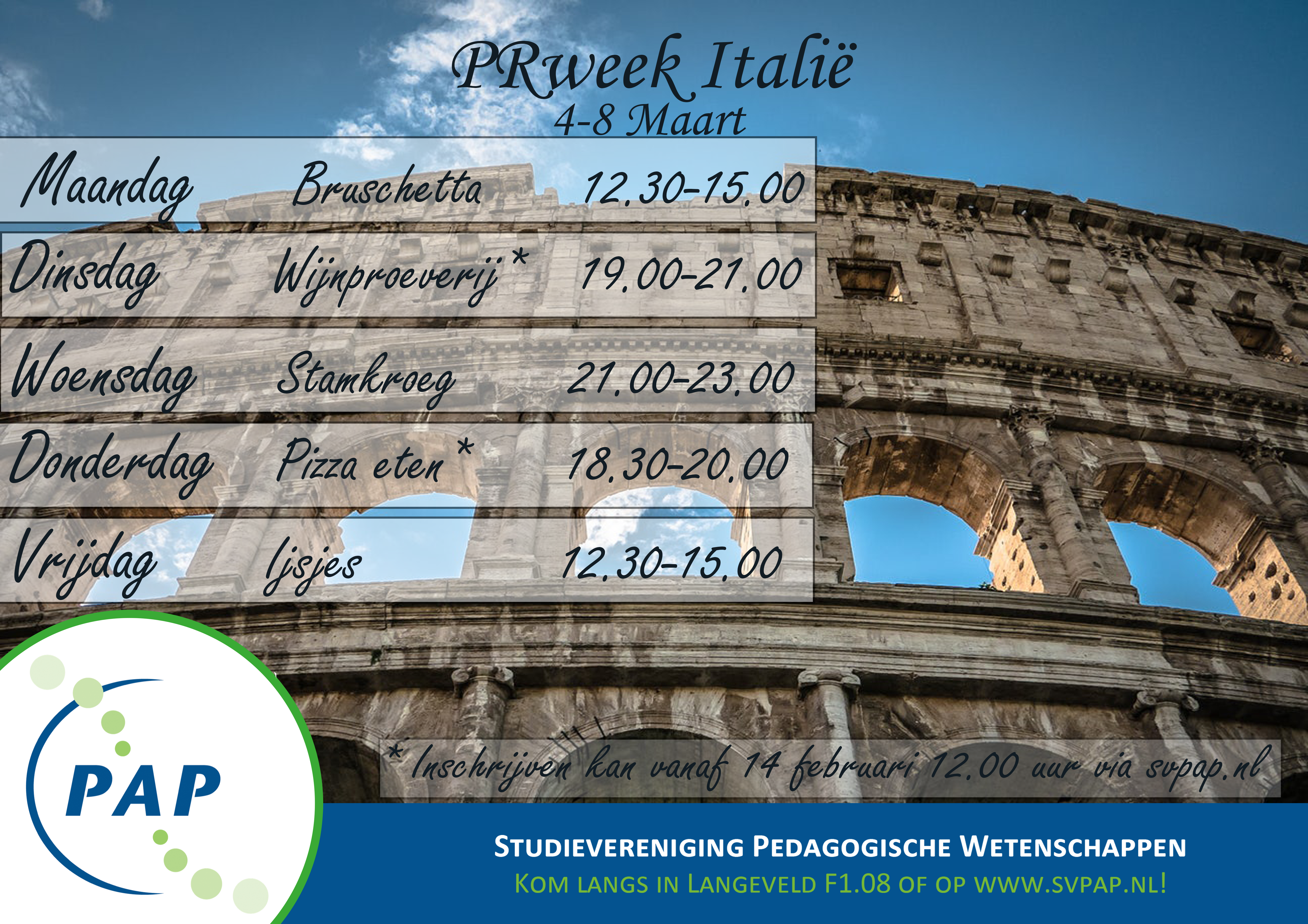 Promoweek Italië