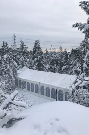 Hyra tält vinter