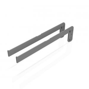 beMatrix b62 | SHELVES & BRACKETS | LARGE SHELF BRACKET SET (2) GREY