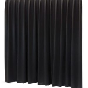 Easydrape-Tyg 3x3m HxB (Satin, Svart, veckat)
