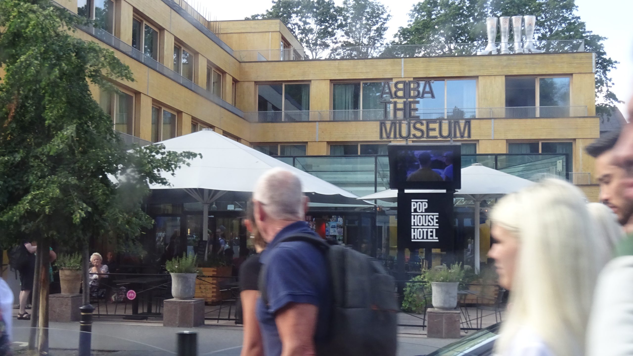 Exterior of ABBA The Museum in Stockholm