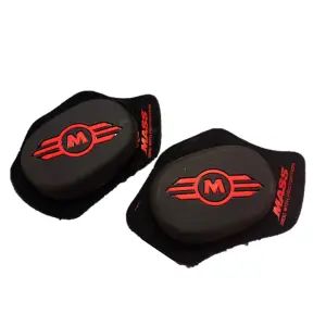 Mass Svart-Röd Knäpuckar