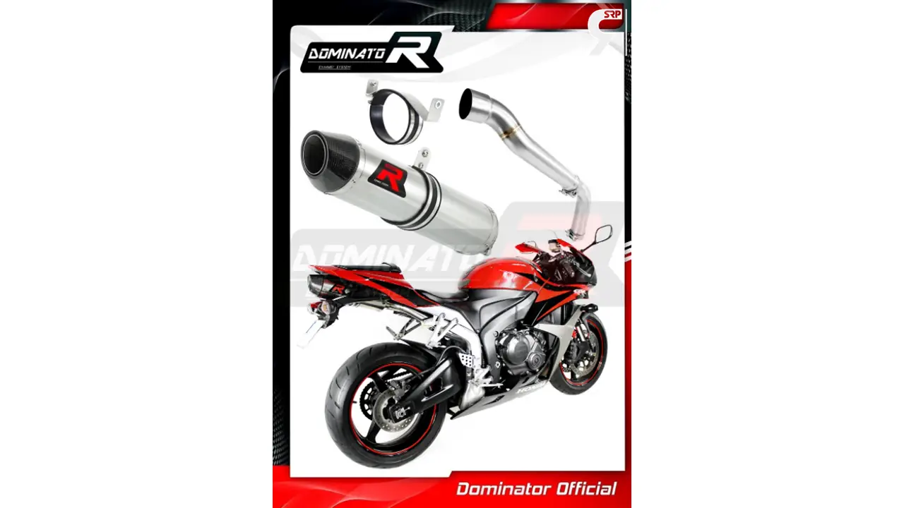 Slipon CBR600RR Dominator HP2 Slipon Honda CBR600-RR 2007-18