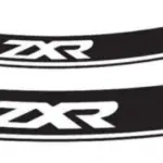 Vita ZXR fälgstripes