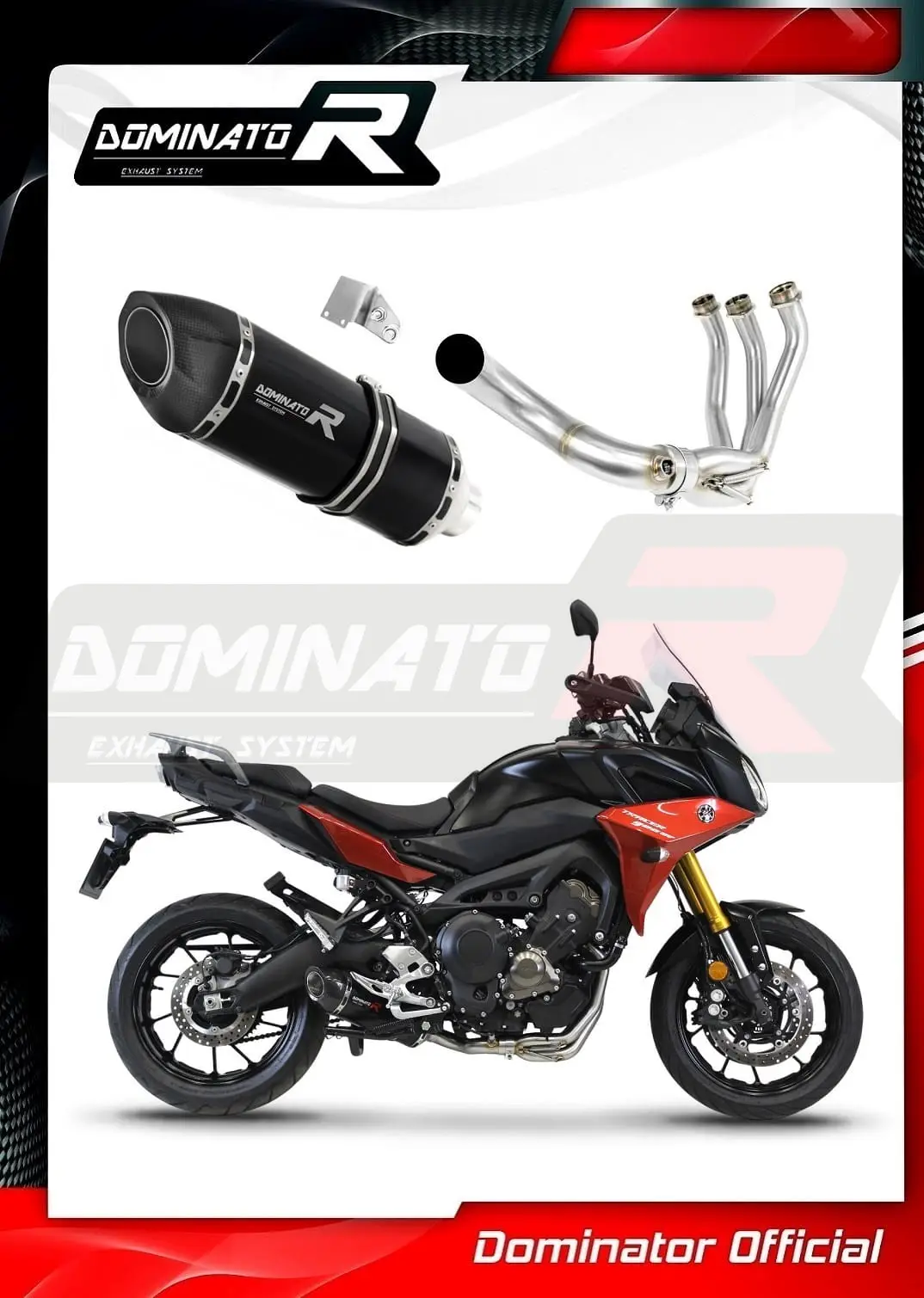 YAMAHA TRACER 900 2020 Full Exhaust System SRP helsystem Tracer 900