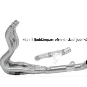 Arrow Helsystem 71224MI- Gsx-r600-750 2006-10