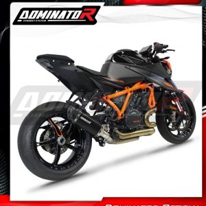 Black Dominator HP6 Slipon KTM 1290-1390 Super Duke R