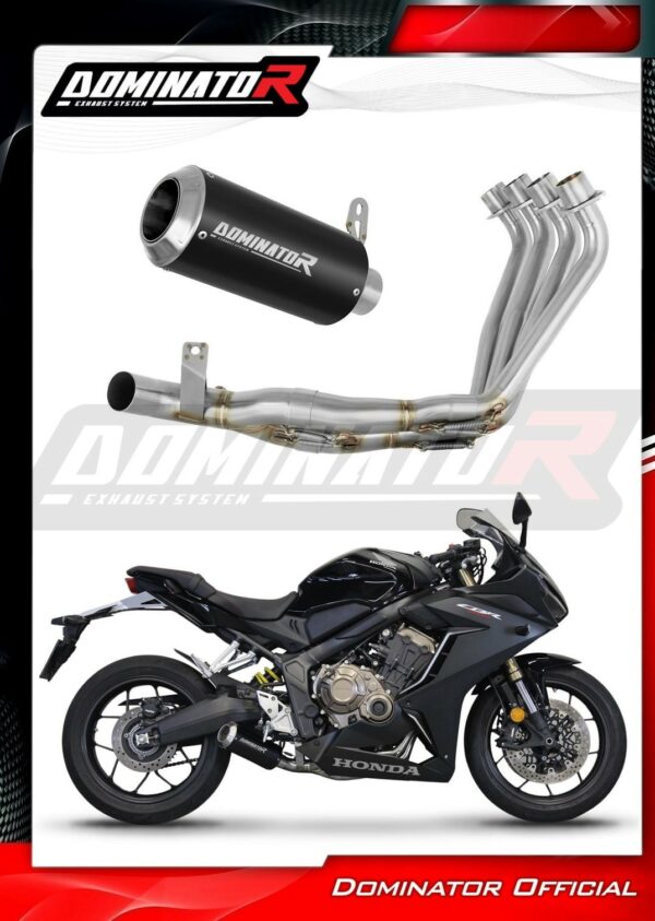 Dominator GP Black helsystem CBR650R 2019-23