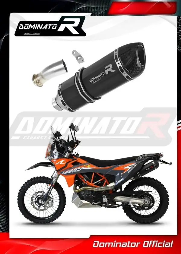 Black HP1-Slipon KTM 690 Enduro (2021-2022)