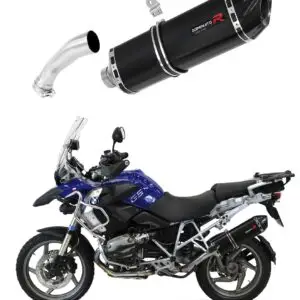 Slipon Black HP7 R1200GS / Adventure 2008-2009