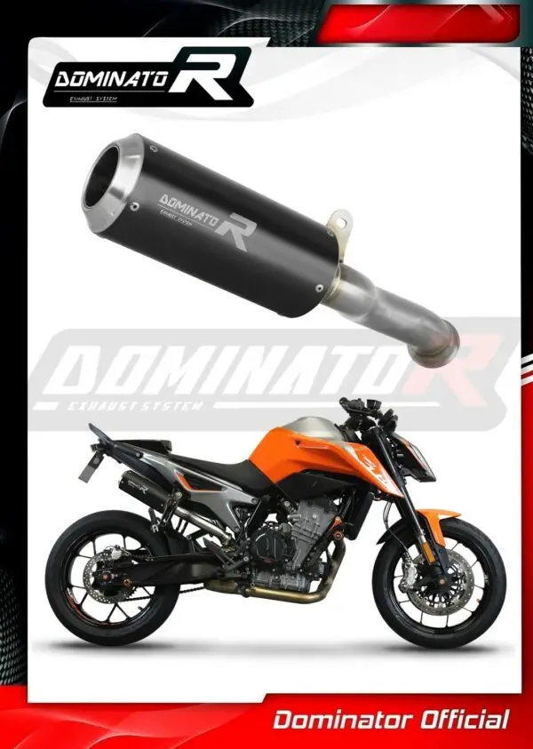 Dominator GP Black Slipon KTM 890 Duke