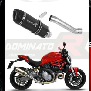 Slipon Black HP1 Ducati Monster 821