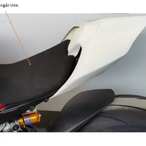 Plastic Bike Racetail Ducati V2 2020-2023