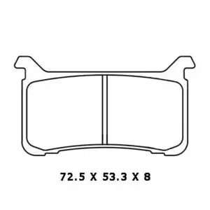 Bromsklossar CL-Brakes C60- CBR1000RR 2017-2021