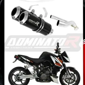 Dominator Black GP Slipon KTM 990 Super Duke