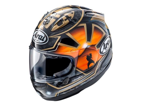 ARAI RX-7V EVO PEDROSA GOLD SPIRIT