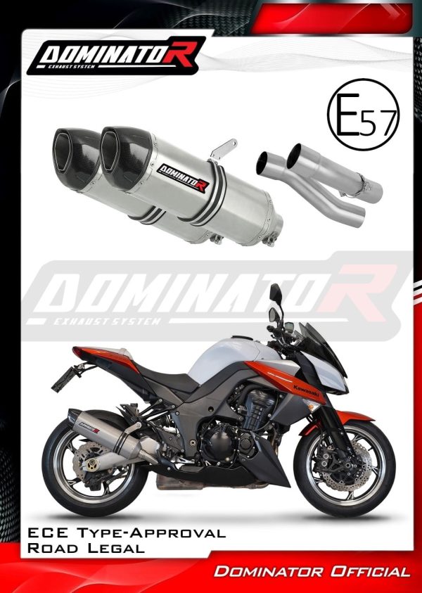 Dominator HP1 Slipon Z1000 2010-2020 (E-godkänd)