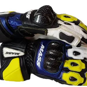 Mass Sports GP-Evo Handskar/ Blå-Neon