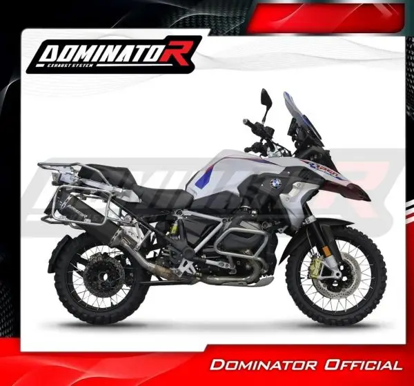 Dominator Black HP7 Slipon R1200GS-Adventure