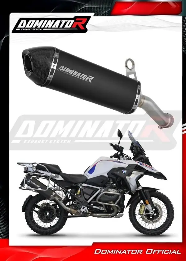 Dominator Black HP7 Slipon R1200GS-Adventure