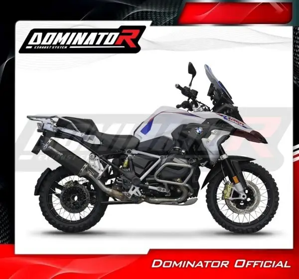 Dominator Black HP7 Slipon R1200GS-Adventure