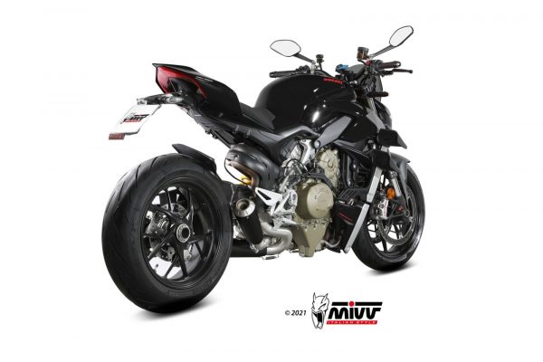 Mivv X-M1 Slipon Ducati Streetfighter V4