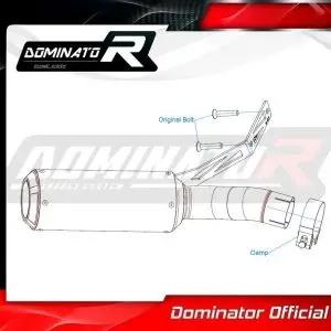 Dominator GP Slipon F900