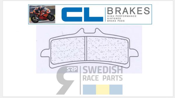 Bromsbelägg XBK5 CL Brakes-1185-Kawasaki