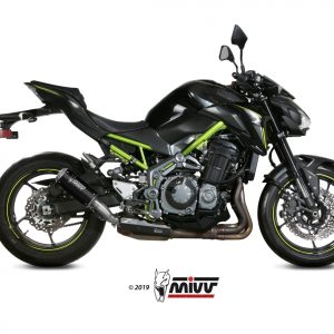 Mivv MK3 Black Slipon Kawasaki Z900-A2