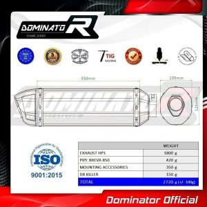 Dominator HP1 Slipon Breva 850