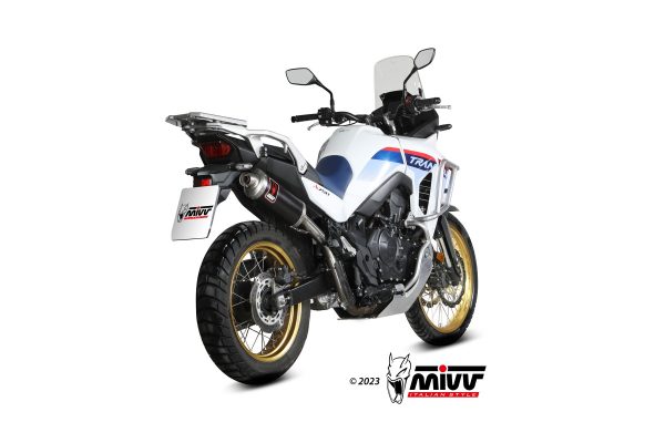 Black Dakar Mivv Slipon XL 750-Transpalp