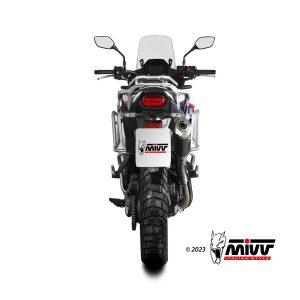 Black Dakar Mivv Slipon XL 750-Transpalp